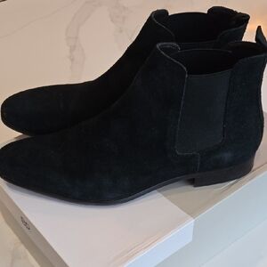 BP Black Suede Men's Ankle Boots